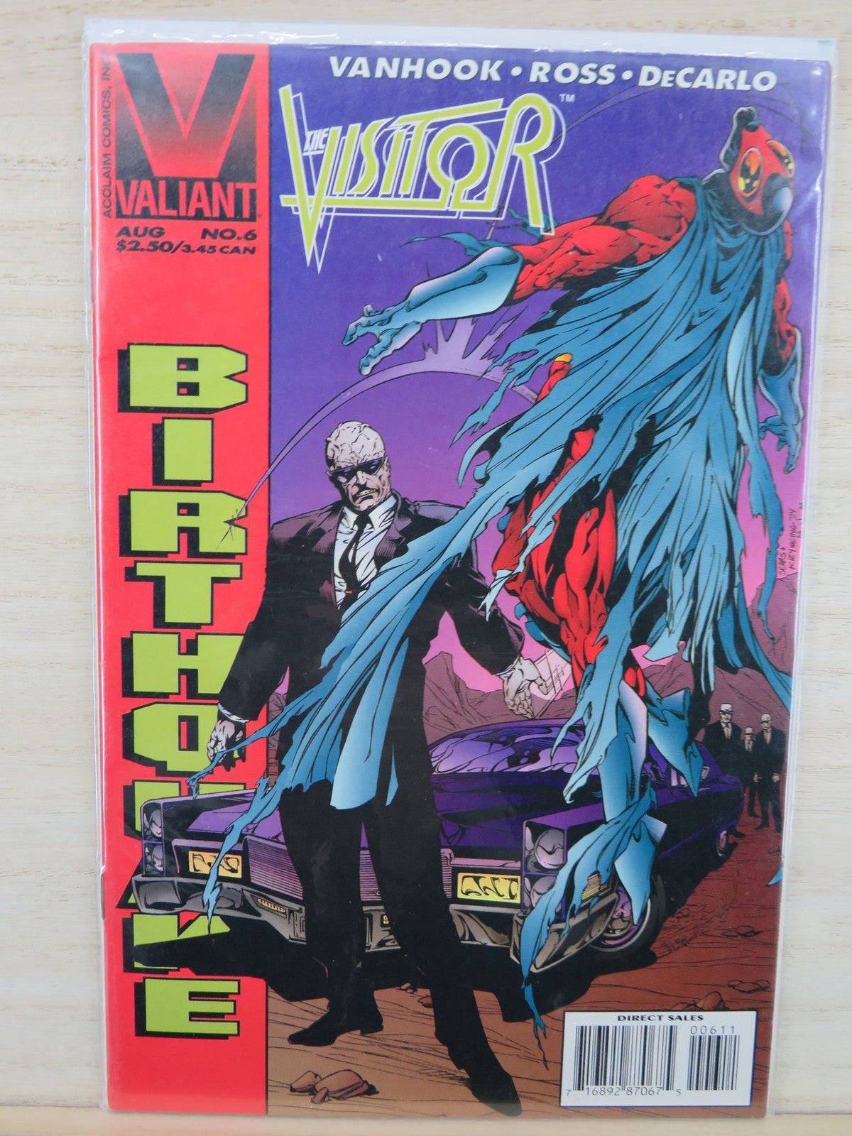 The Visitor #6 Birthquake Aug 1995 - Valiant Comic