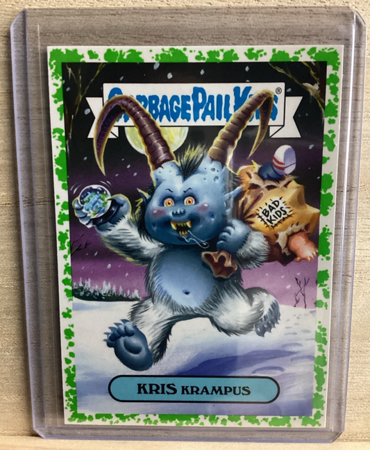 2018 Topps Garbage Pail Kids - Kris Krampus - Green
