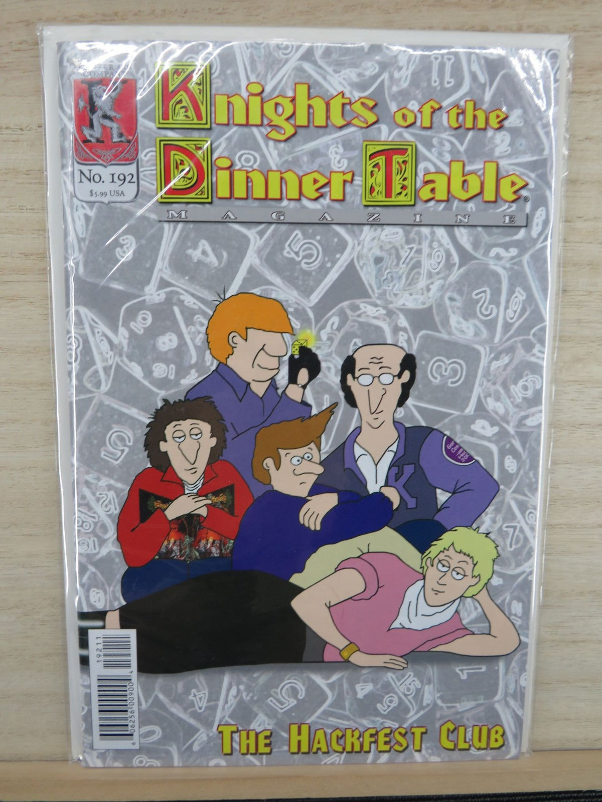 Knights of the Dinner Table Magazine #192 The Hackfest Club - Kenzer and Company
