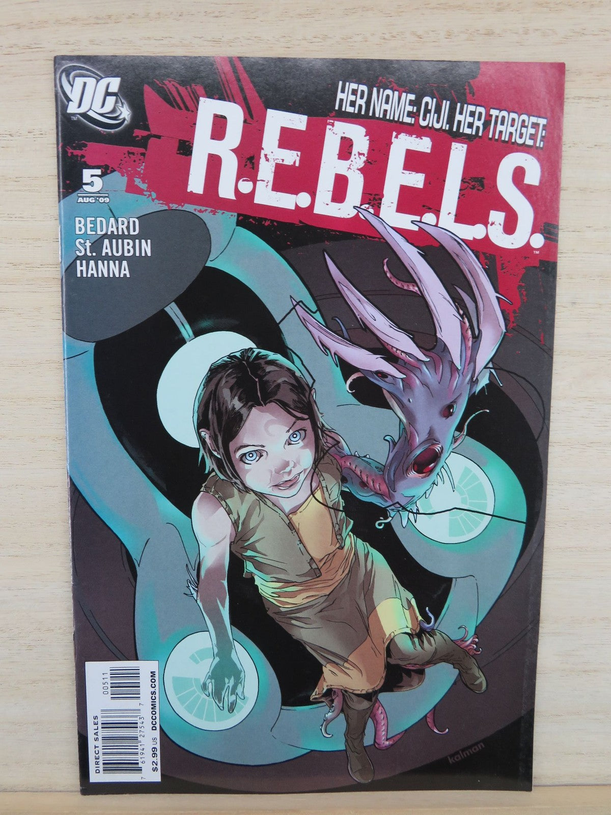 R.E.B.E.L.S. #5 Aug 2009 - DC Comic