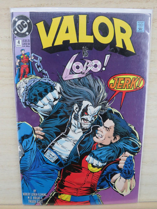 Valor vs Lobo #4 Feb 1993 - DC Comic