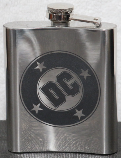Laser Engraved Stainless Steel Flask - BM4