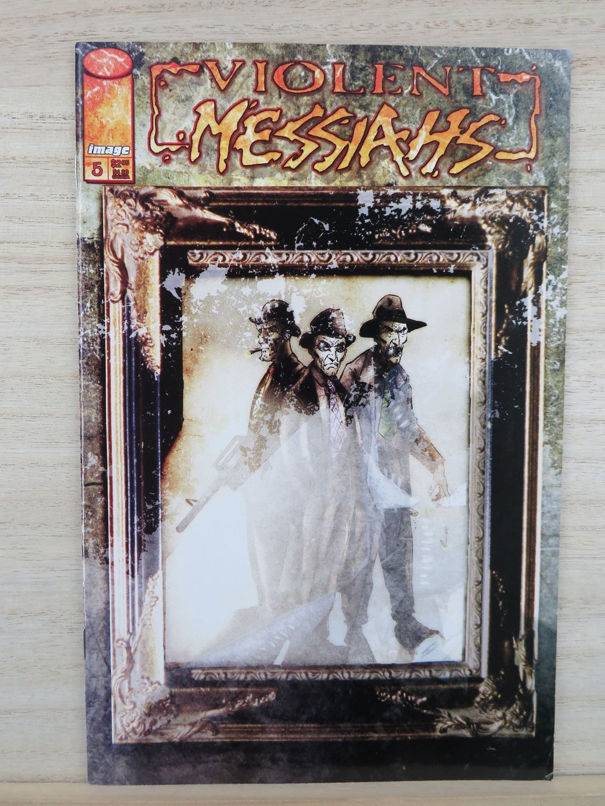 Violent Messiahs Sketchbook #1 / Issue #5 Flip Book - Image Comics - 2001