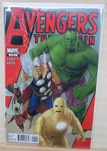 Avengers: The Origin #5 of 5 - Marvel Comic