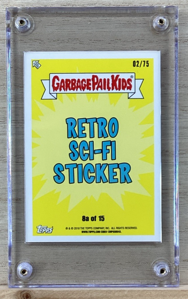 2018 Topps Garbage Pail Kids - Bob Blob - Red 02/75