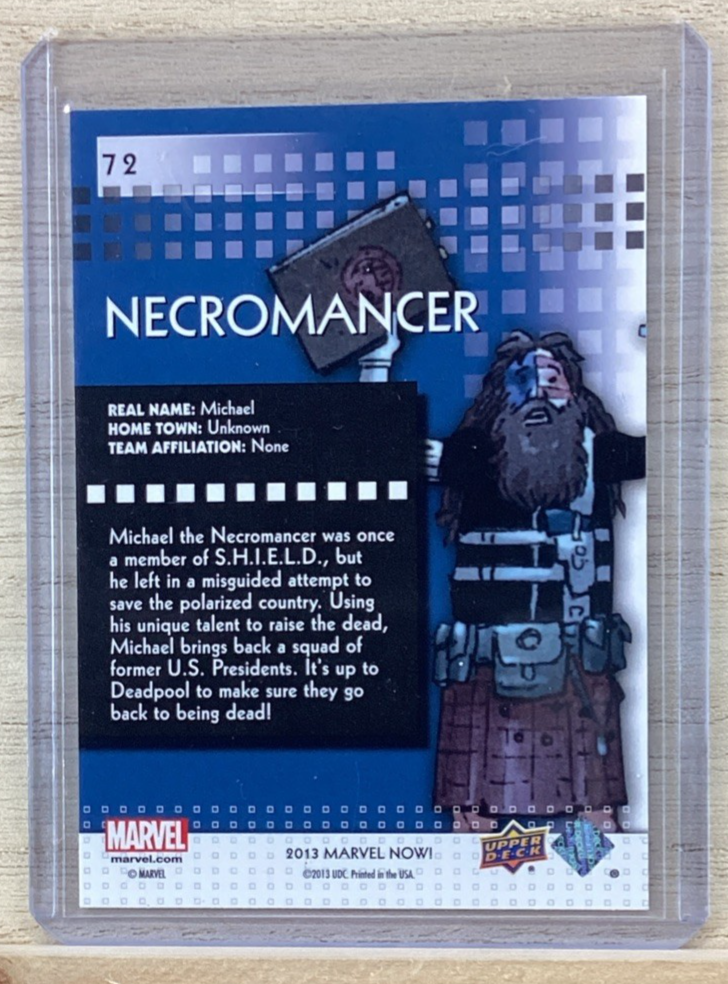 2013 Upper Deck Marvel Now SILVER - #72 Necromancer