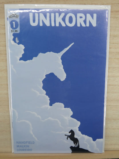 Unikorn #1 - Scout Comics - First Printing