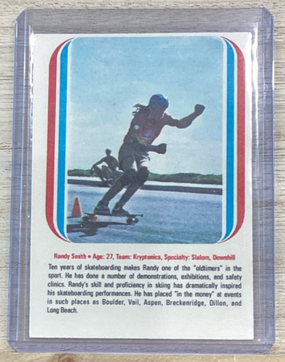 70s LOCOMOTION Skateboarding Trading Cards #261