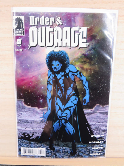 Order & Outrage #1 of 4 - Dark Horse Comic - 2023 - Cover B Starlin