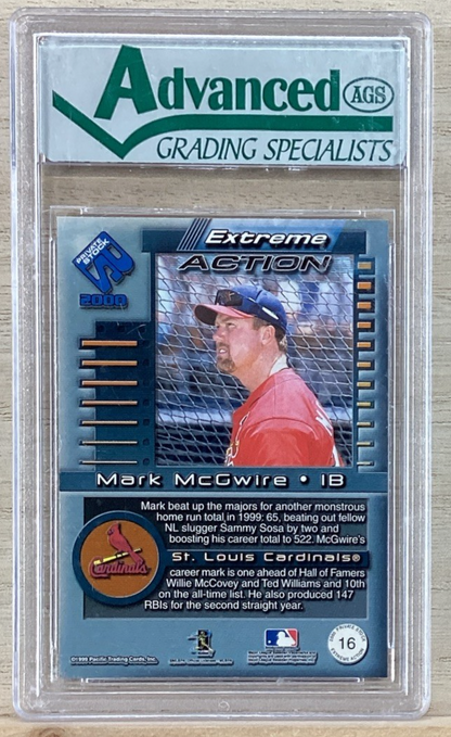 2000 Private Stock Extreme Action #16 Mark McGwire - Graded