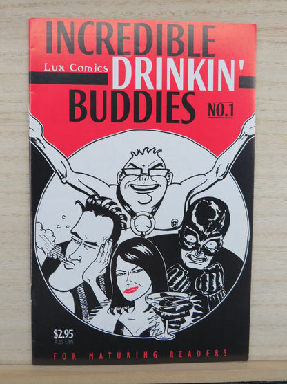Incredible Drinkin Buddies No1 - Lux Comic - 1997
