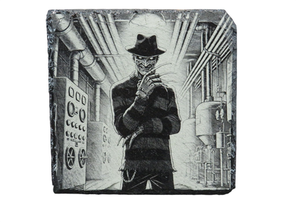 Laser Engraved Slate Coaster - FR6