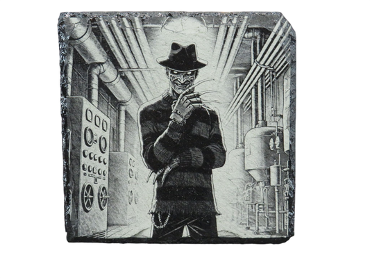 Laser Engraved Slate Coaster - FR6