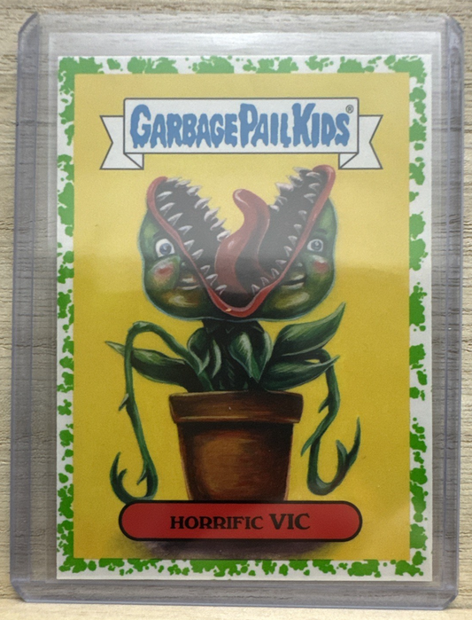 2018 Topps Garbage Pail Kids - Horrific Vic - Green