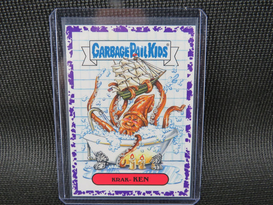 2018 Topps Garbage Pail Kids - Krak-Ken 4a of 10 - Purple0