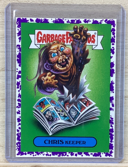 2018 Topps Garbage Pail Kids - Chris Keeper - Purple