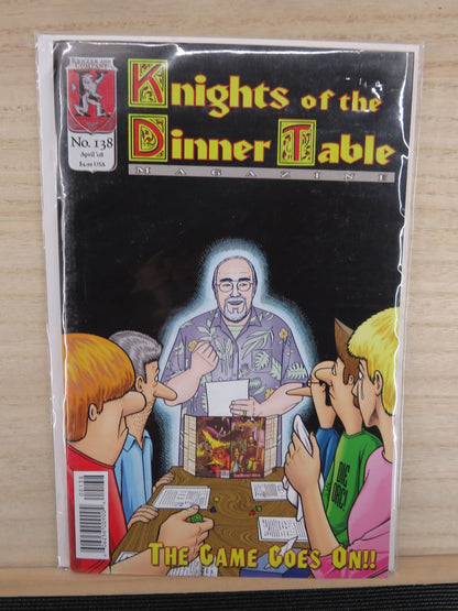 Kenzer Knights of the Dinner Table Magazine #138 April 2008 - Kenzer and Company