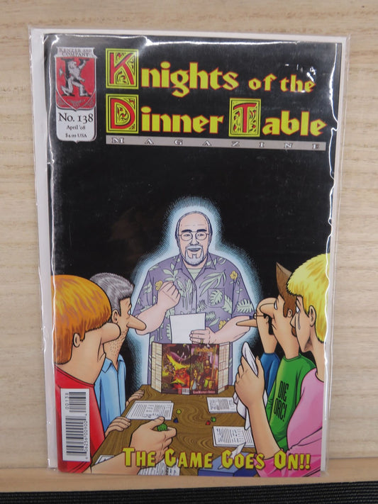 Kenzer Knights of the Dinner Table Magazine #138 April 2008 - Kenzer and Company