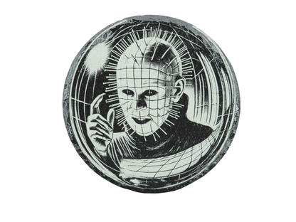 Laser Engraved Round Slate Coaster - PH2