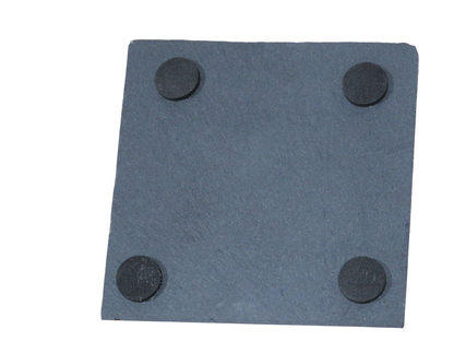 Laser Engraved Square Slate Coaster - SM