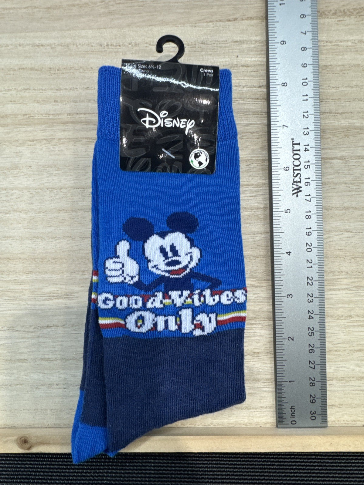 Disney Mickey Mouse Socks - Size 10-13