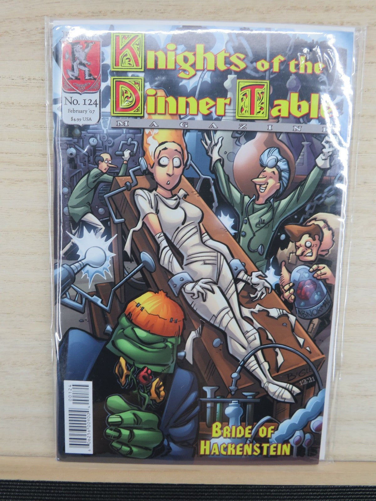 Knights of the Dinner Table Magazine #124 Feb 2007 Bride of Hackenstein