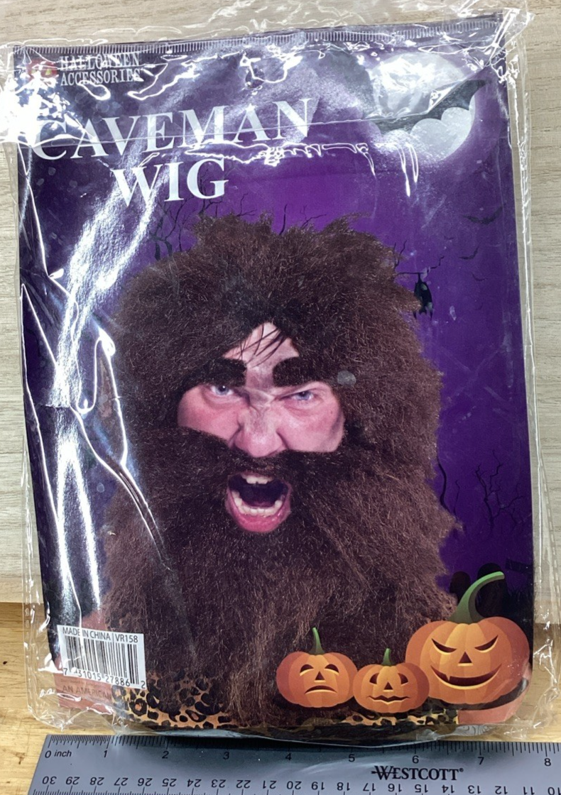 Caveman Wig - Halloween Accessories0