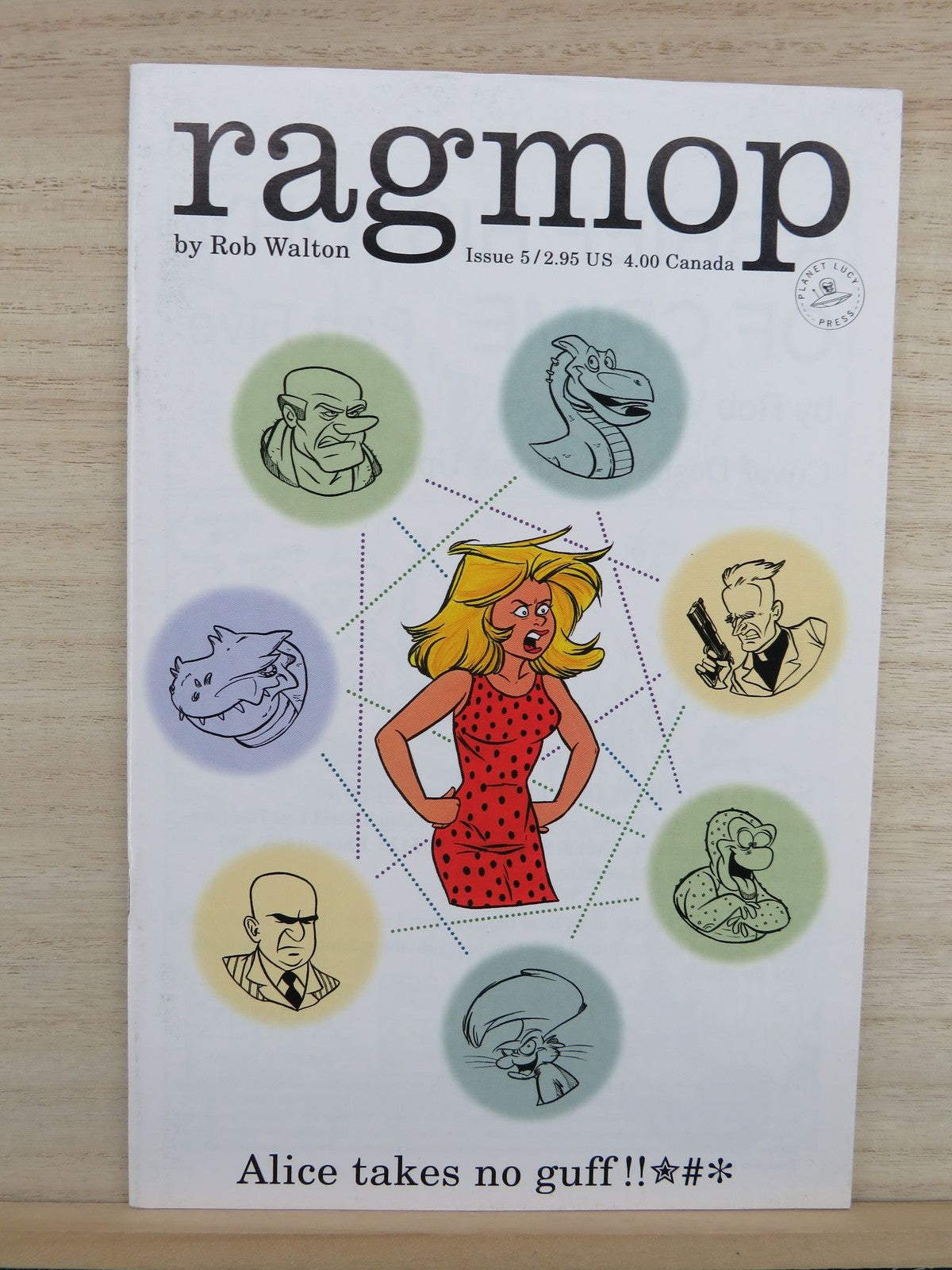 Ragmop #5 by Rob Walton - Planet Lucy Press Comic - 1996