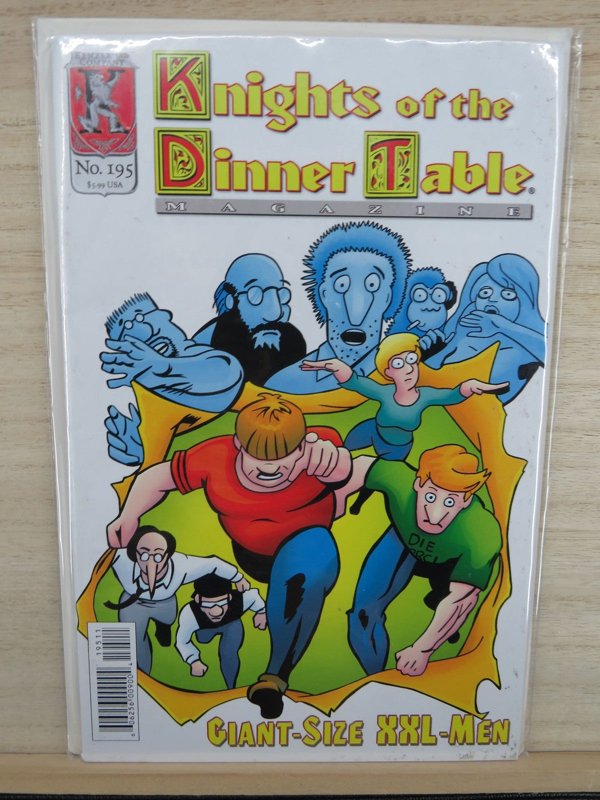Knights of the Dinner Table Magazine #195 Giant-Size XXL-Men - Kenzer and Co.