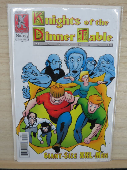 Knights of the Dinner Table Magazine #195 Giant-Size XXL-Men - Kenzer and Co.
