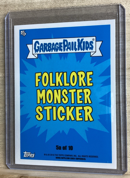 2018 Garbage Pail Kids - Loch Nessie