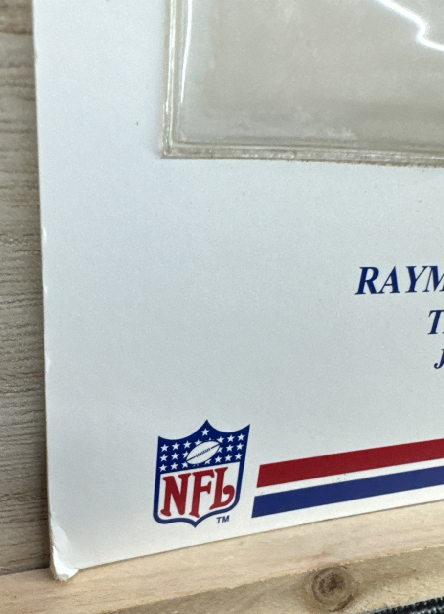 SUPER BOWL 35 Patch Card ~ RAVENS vs GIANTS