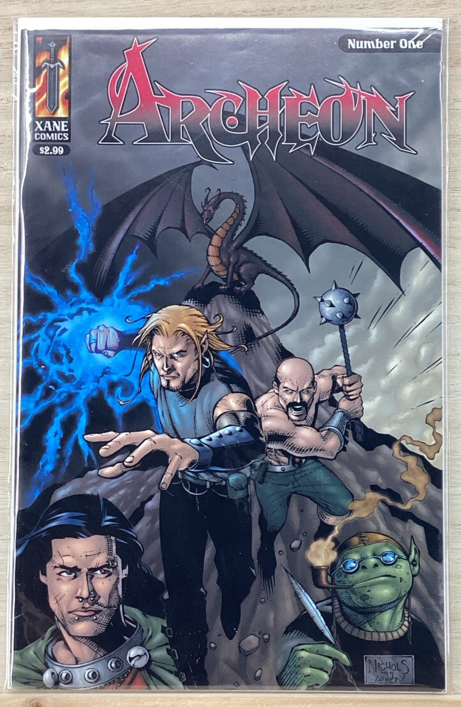 Archeon #1 - Xane Comics - 2001