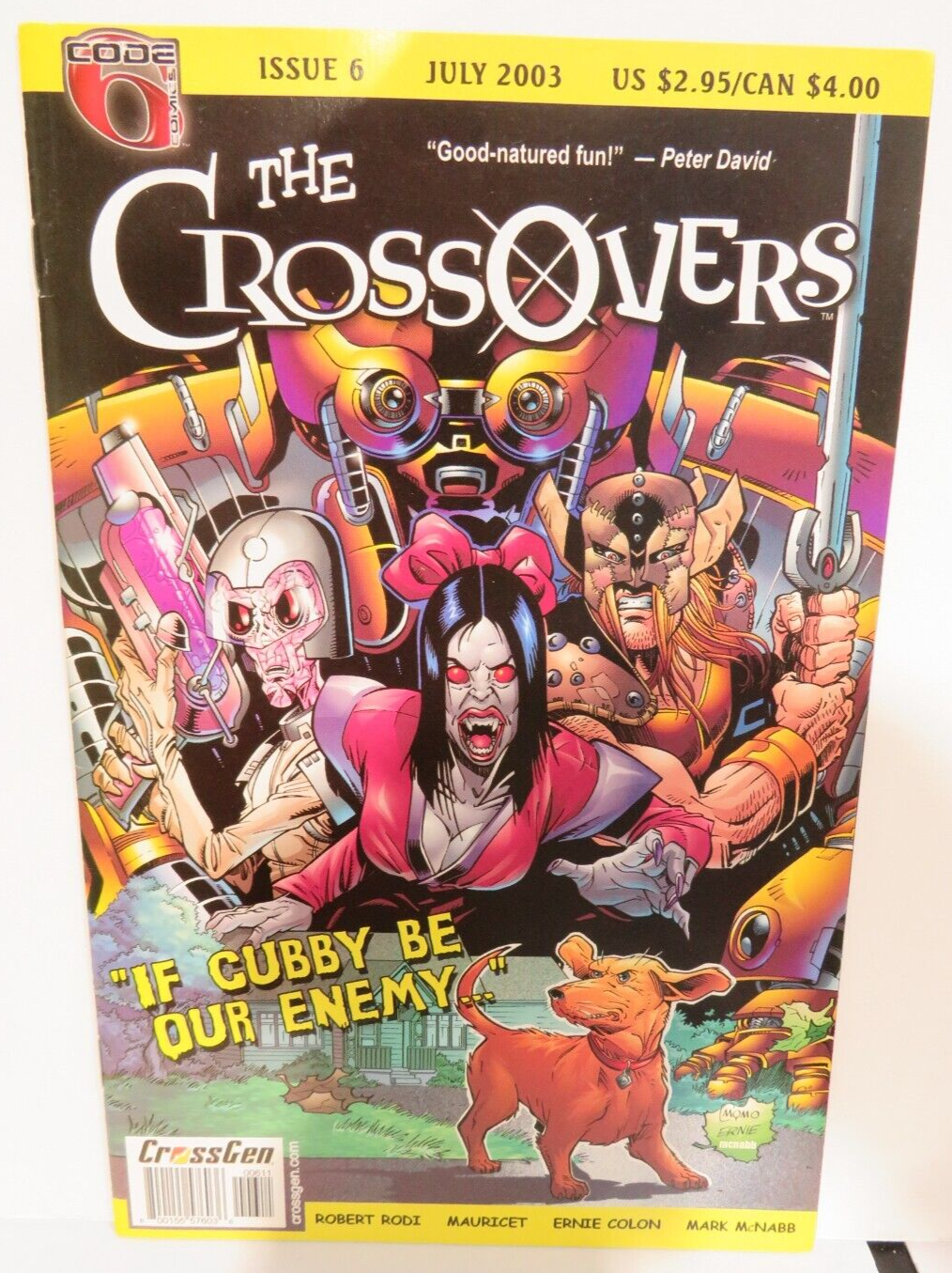 The Crossovers #6 - Code 6 Comic