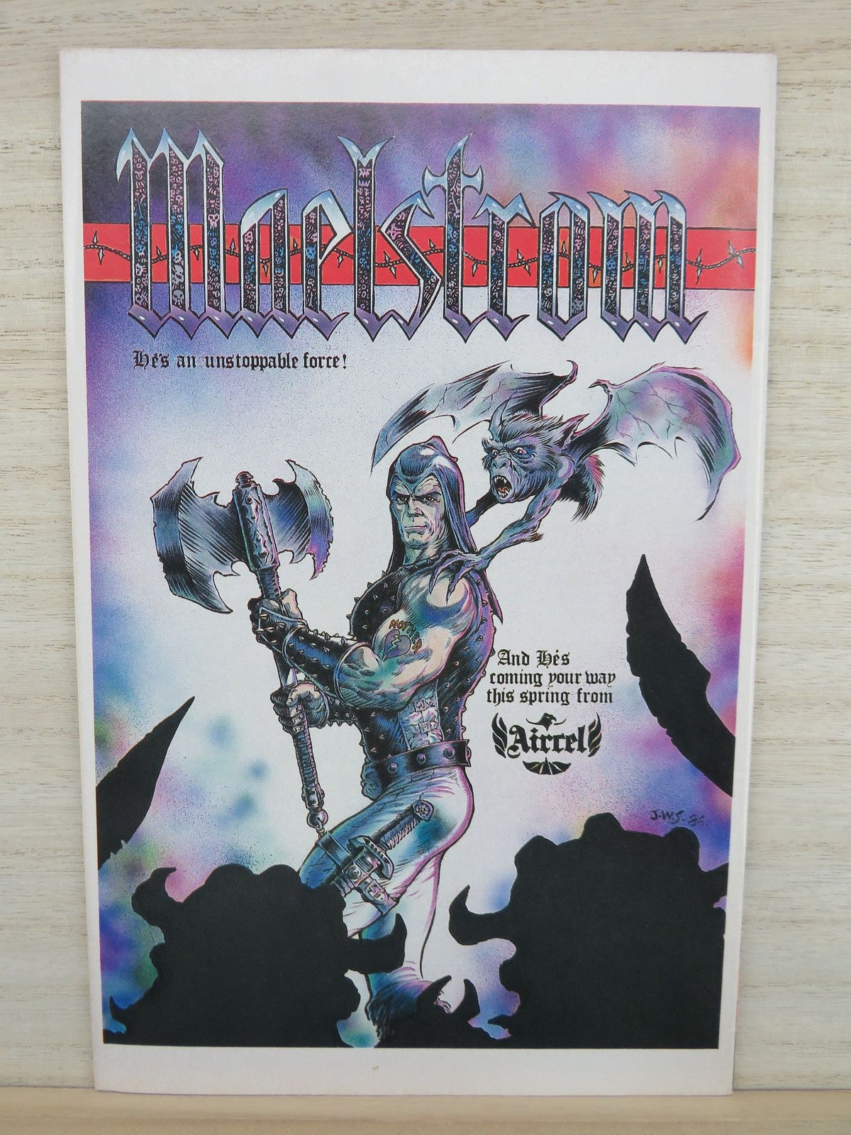 Icarus #1 Flagship Of The Interstellar Rescue Foundation - Aircel Comic - 1986