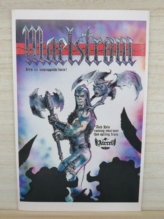 Icarus #1 Flagship Of The Interstellar Rescue Foundation - Aircel Comic - 1986