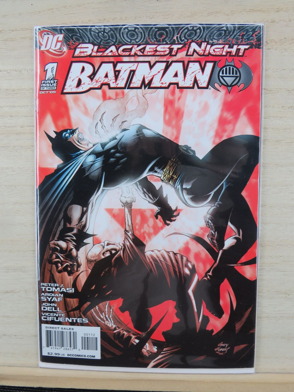 Blackest Night Batman #1 Oct 2009 - DC Comic0