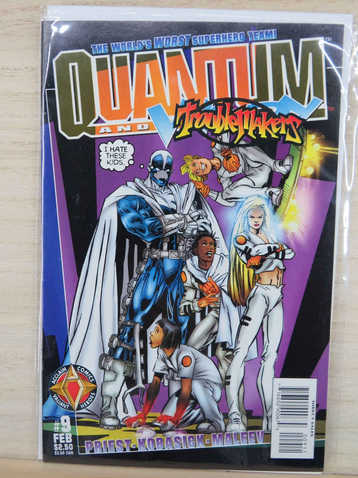 Quantum and Woody #9 Feb 1998 - Acclaim Comics