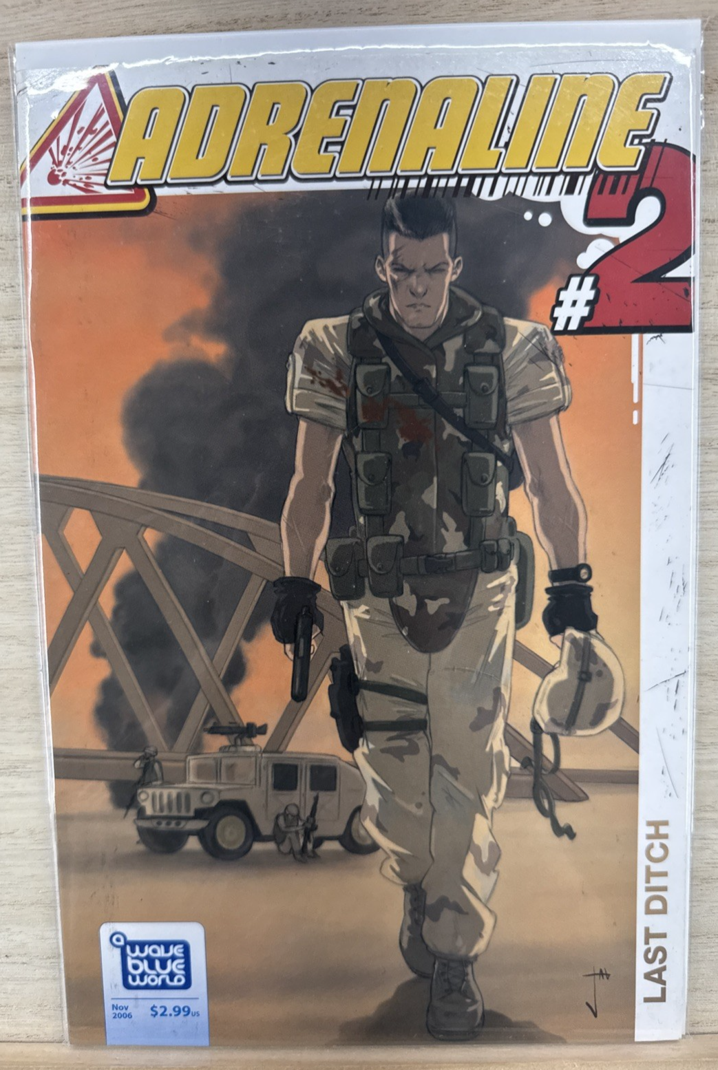 Adrenaline #2 - Wave Blue World Comics - 2006