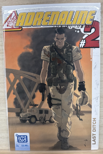 Adrenaline #2 - Wave Blue World Comics - 2006