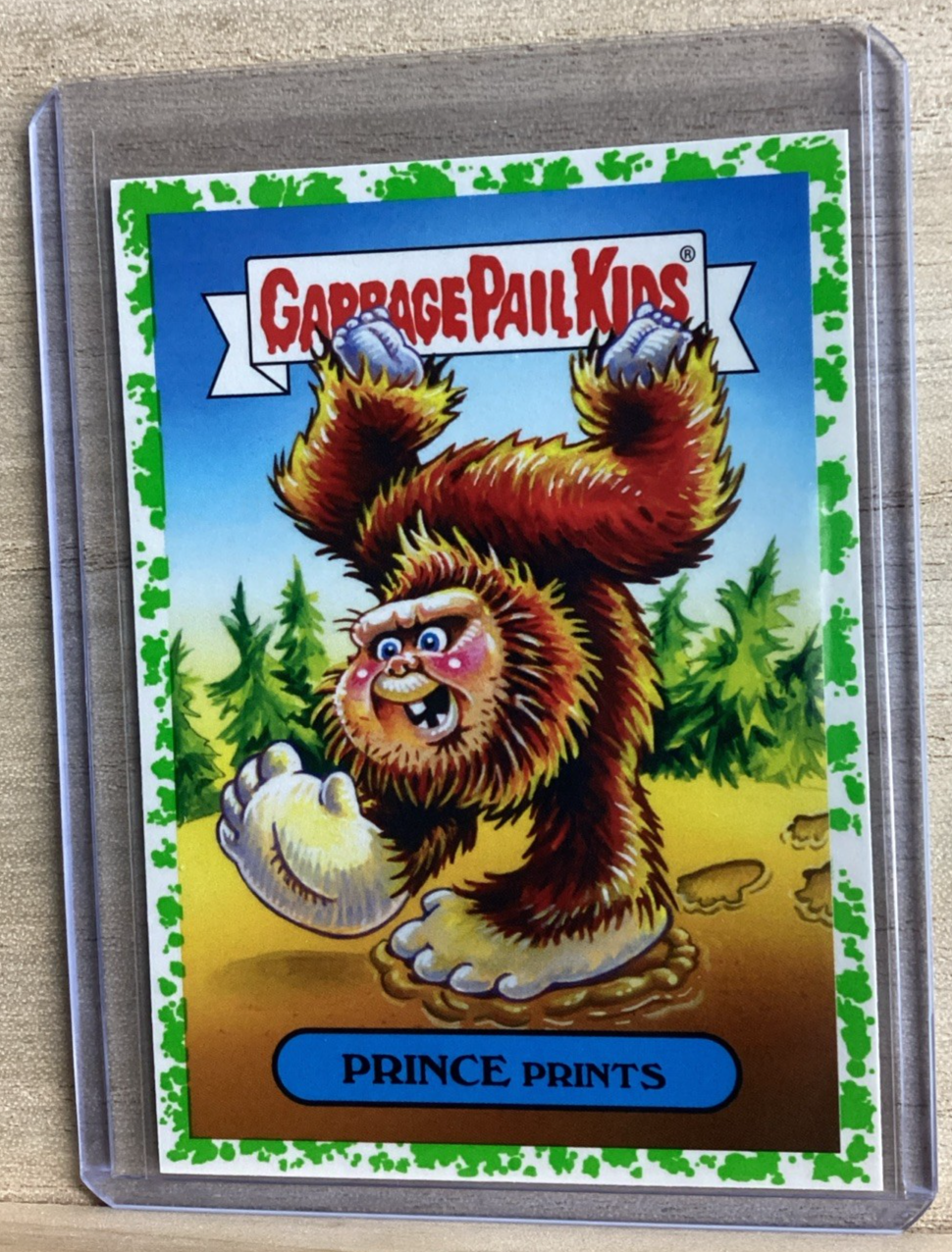 2018 Topps Garbage Pail Kids - Prince Prints - Green