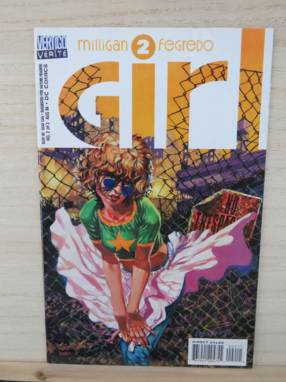 Girl #2 August 1996 Milligan Fegredo Vertigo Comic Book