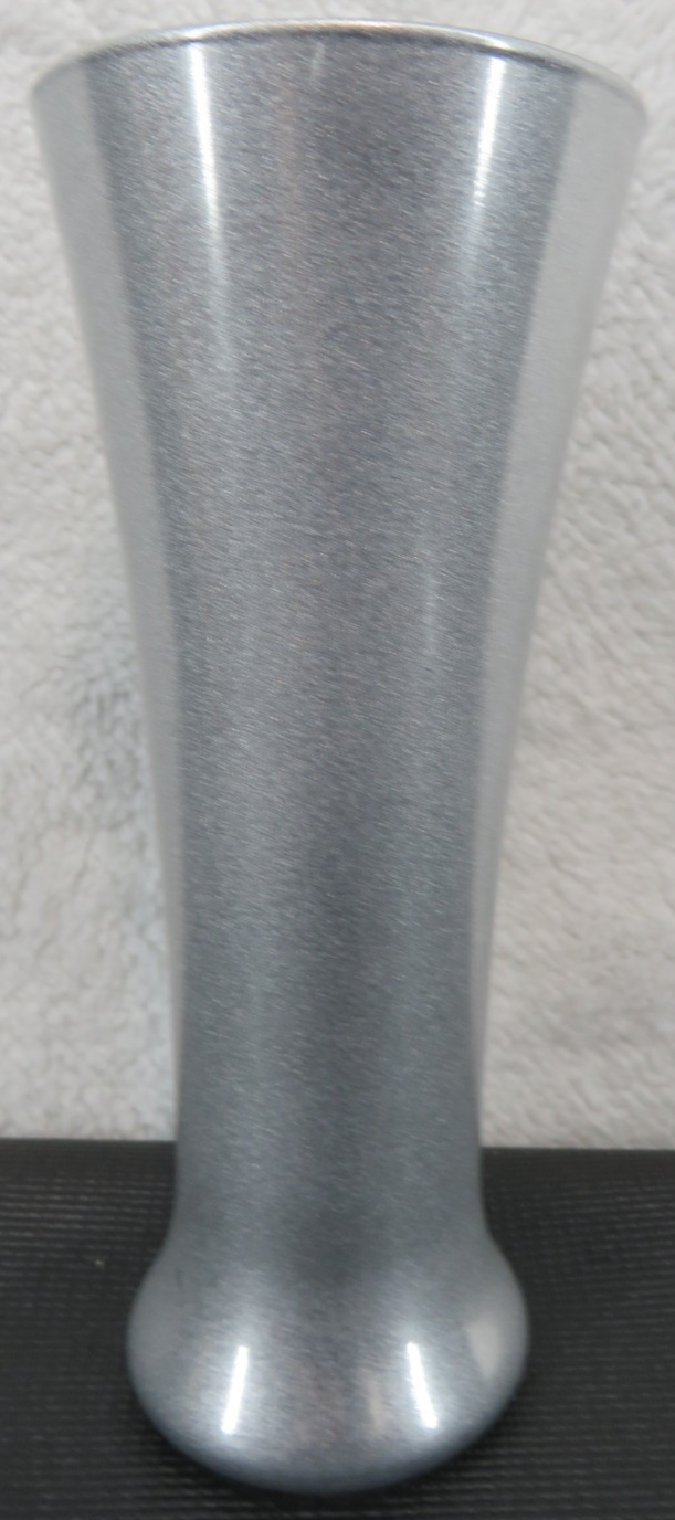 Universal Studios Silver Alloy Men In Black MIB Alien Attack Fluted Drink Glass