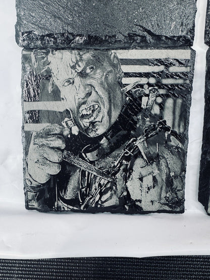 Slate Coaster Set Of 4 - 13 Ghosts