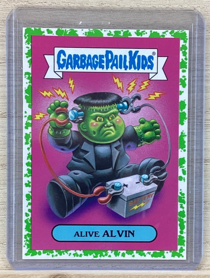 2018 Topps Garbage Pail Kids - Alive Alvin - Green