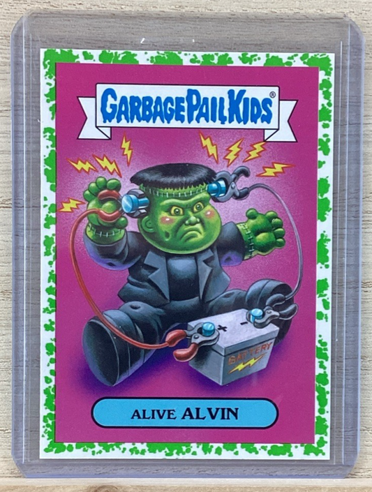2018 Topps Garbage Pail Kids - Alive Alvin - Green