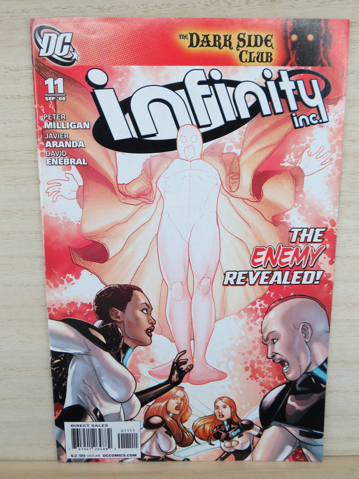 Infinity Inc. #11 Sep 08 The Enemy Revealed! - DC Comic