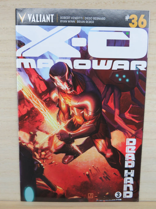 X-O Manowar #36 Dead Hand - May 2015 - Valiant Comic