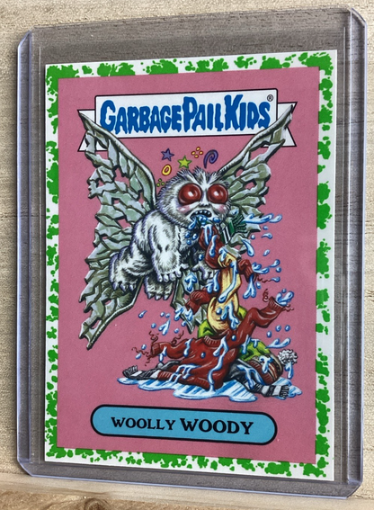 2018 Garbage Pail Kids - Woolly Woody - Green