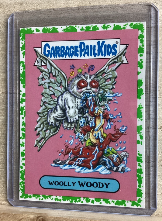 2018 Garbage Pail Kids - Woolly Woody - Green